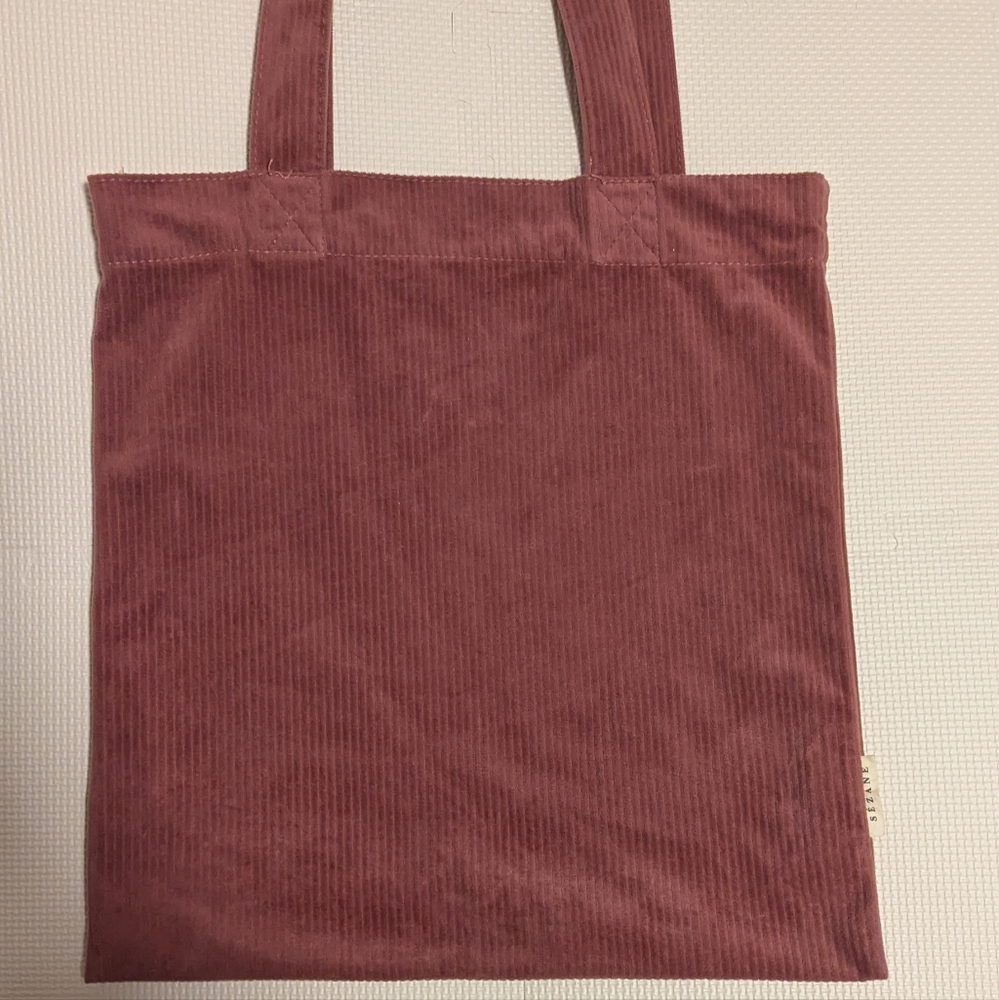 Sezane Velvet Tote